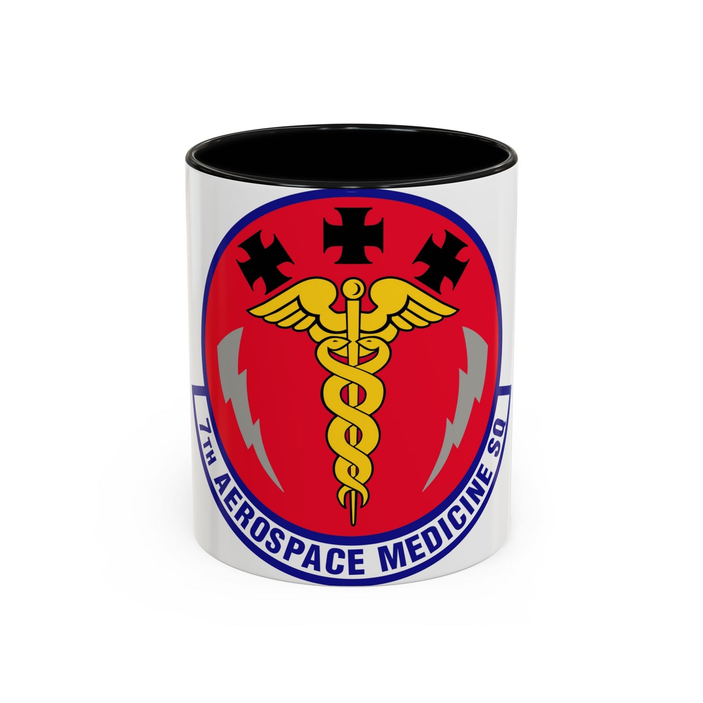 7th Aerospace Medicine Squadron (U.S. Air Force) Accent Coffee Mug