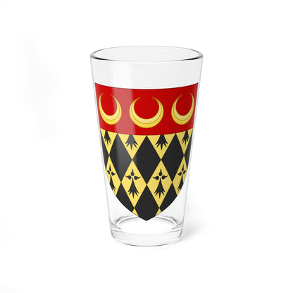 Shield of Royal Holloway University of London (United Kingdom) (Coat of Arms) Pint Glass 16oz