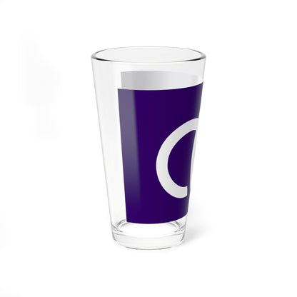 Flag of Anamizu Ishikawa (Japan) Pint Glass 16oz