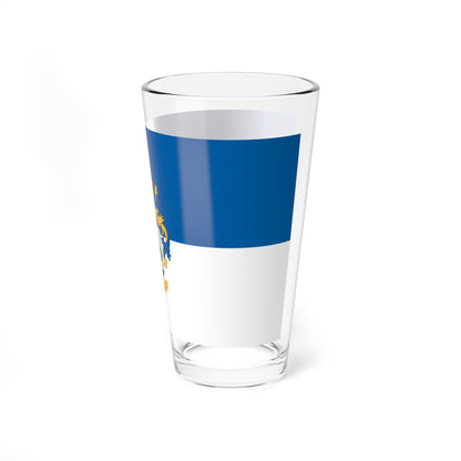 Flag of Vazsnok (Hungary) Pint Glass 16oz