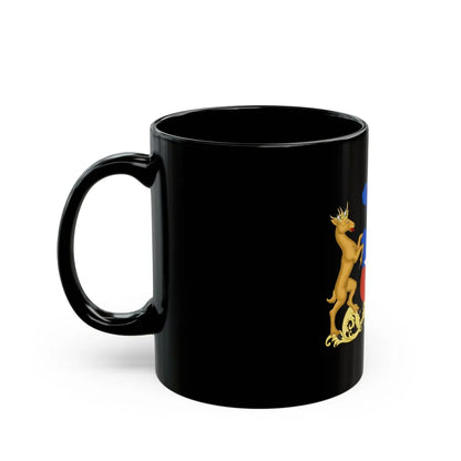 Coat of Arms of Chile (1834-1920) - Black Coffee Mug-Go Mug Yourself