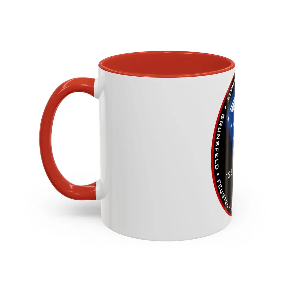 STS 125 (NASA) Accent Coffee Mug-Go Mug Yourself