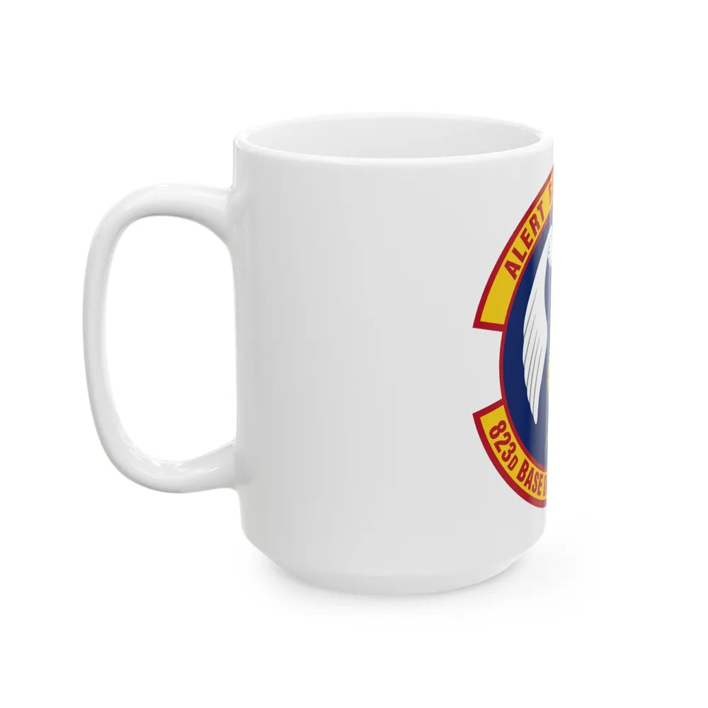 823 Base Defense Squadron ACC (U.S. Air Force) White Coffee Mug-Go Mug Yourself