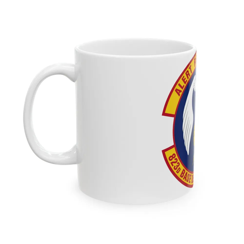 823 Base Defense Squadron ACC (U.S. Air Force) White Coffee Mug-Go Mug Yourself