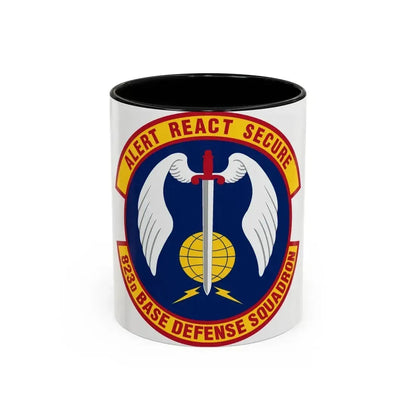 823 Base Defense Squadron ACC (U.S. Air Force) Accent Coffee Mug 11oz Black - Go Mug Yourself