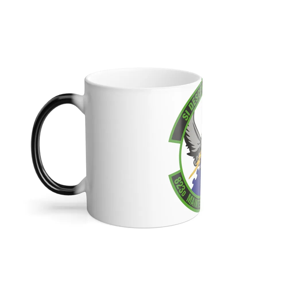 823 Maintenance Squadron (U.S. Air Force) Color Changing Coffee Mug-Go Mug Yourself