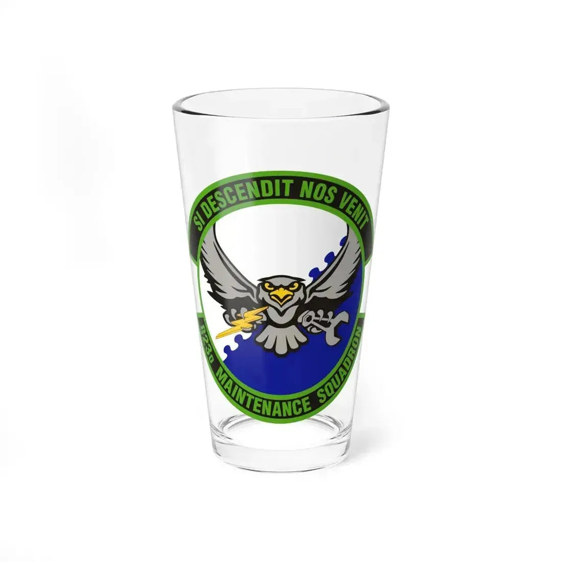 823 Maintenance Squadron (U.S. Air Force) Pint Glass 16oz 16oz - Go Mug Yourself