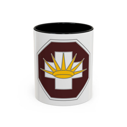 8 Medical Brigade 3 (U.S. Army) Accent Coffee Mug