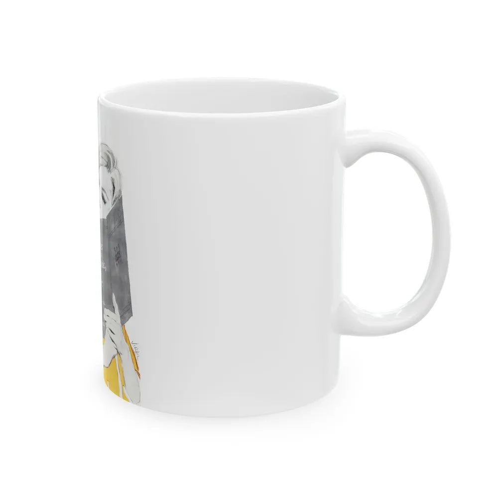 Dear Mr. Calder, Woman's Day, November 1960 - White Coffee Mug-Go Mug Yourself