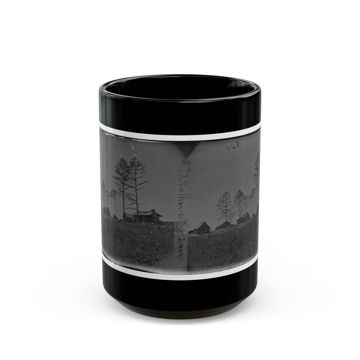 Manassas, Va. Confederate Winter Quarters (U.S. Civil War) Black Coffee Mug