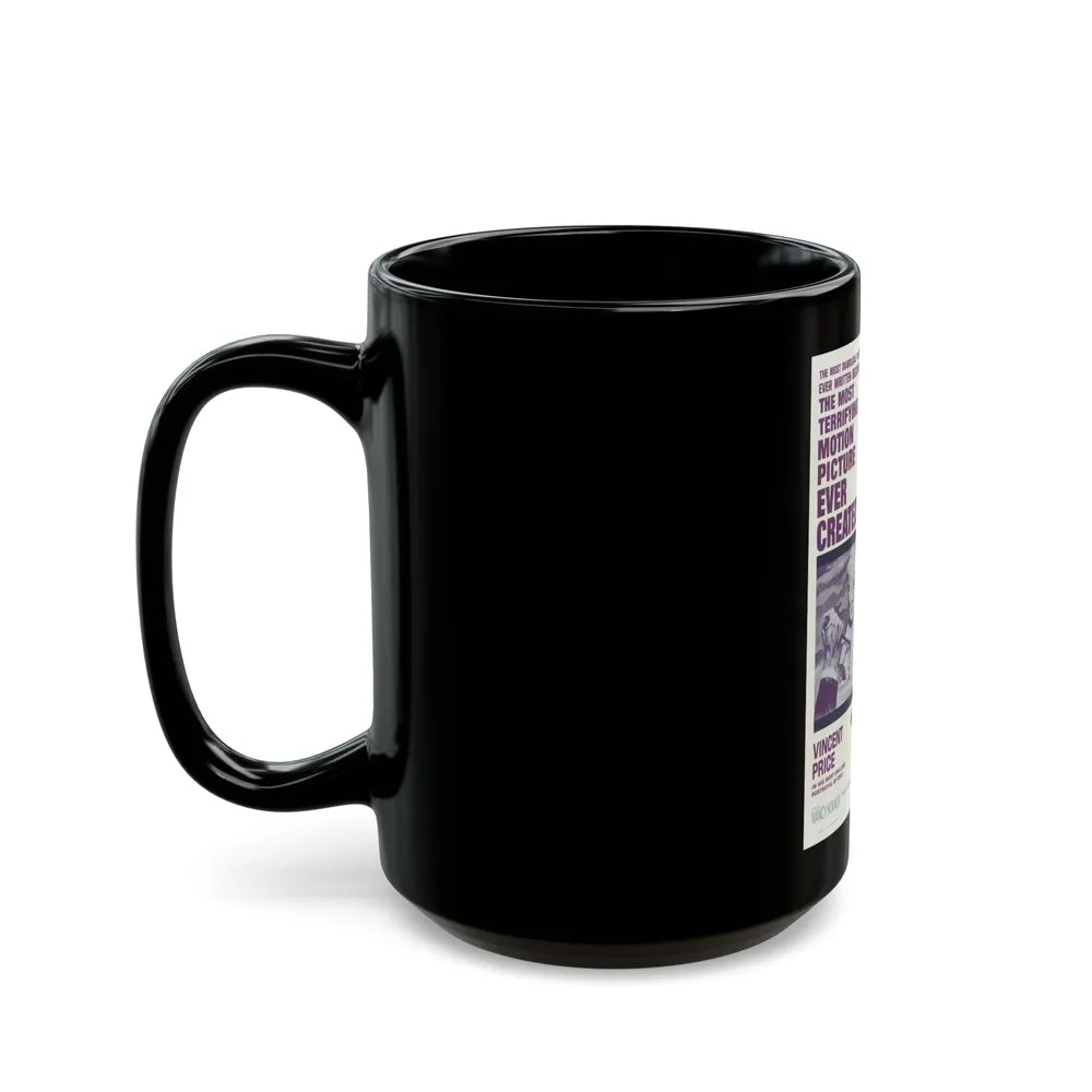 DIARY OF A MADMAN 1963 Movie Poster - Black Coffee Mug-Go Mug Yourself