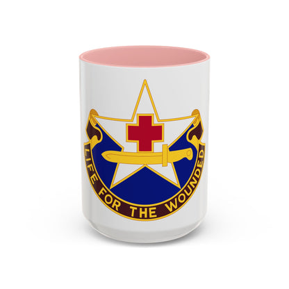 111 Medical Battalion (U.S. Army) Accent Coffee Mug