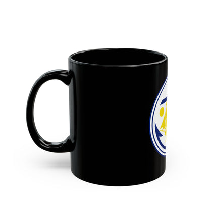Seal of Anchorage Alaska - Black Coffee Mug