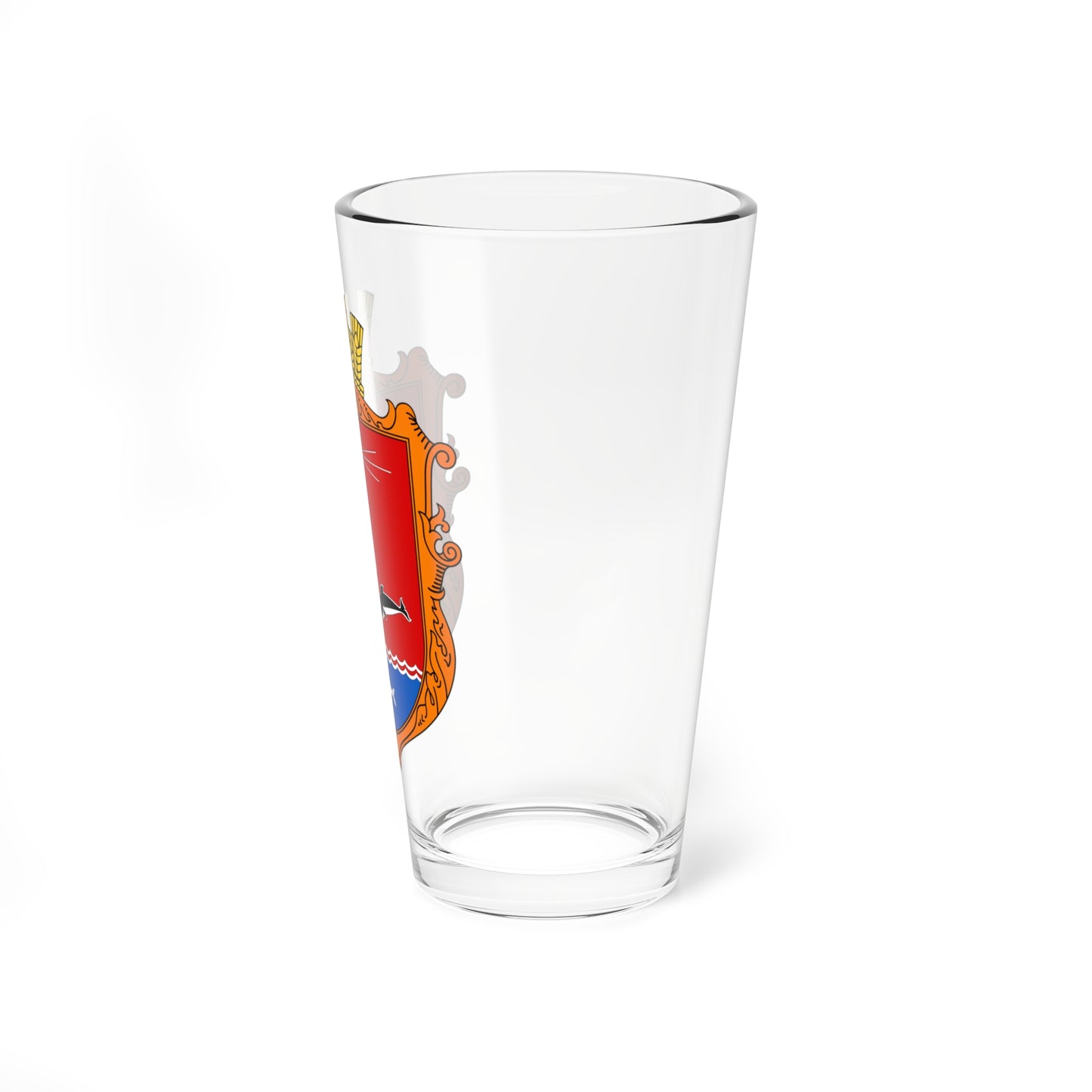 UHT Olenivka Chornomorskyi Crimea (Ukraine) (Coat of Arms) Pint Glass 16oz