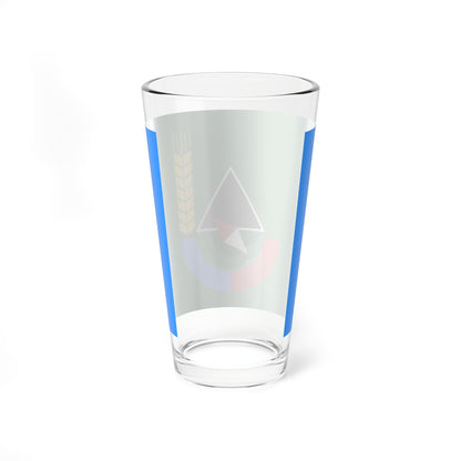Flag of Gubkin Belgorod oblast (Russia) Pint Glass 16oz