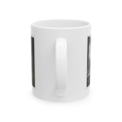 Churchyard With Graves (U.S. Civil War) White Coffee Mug