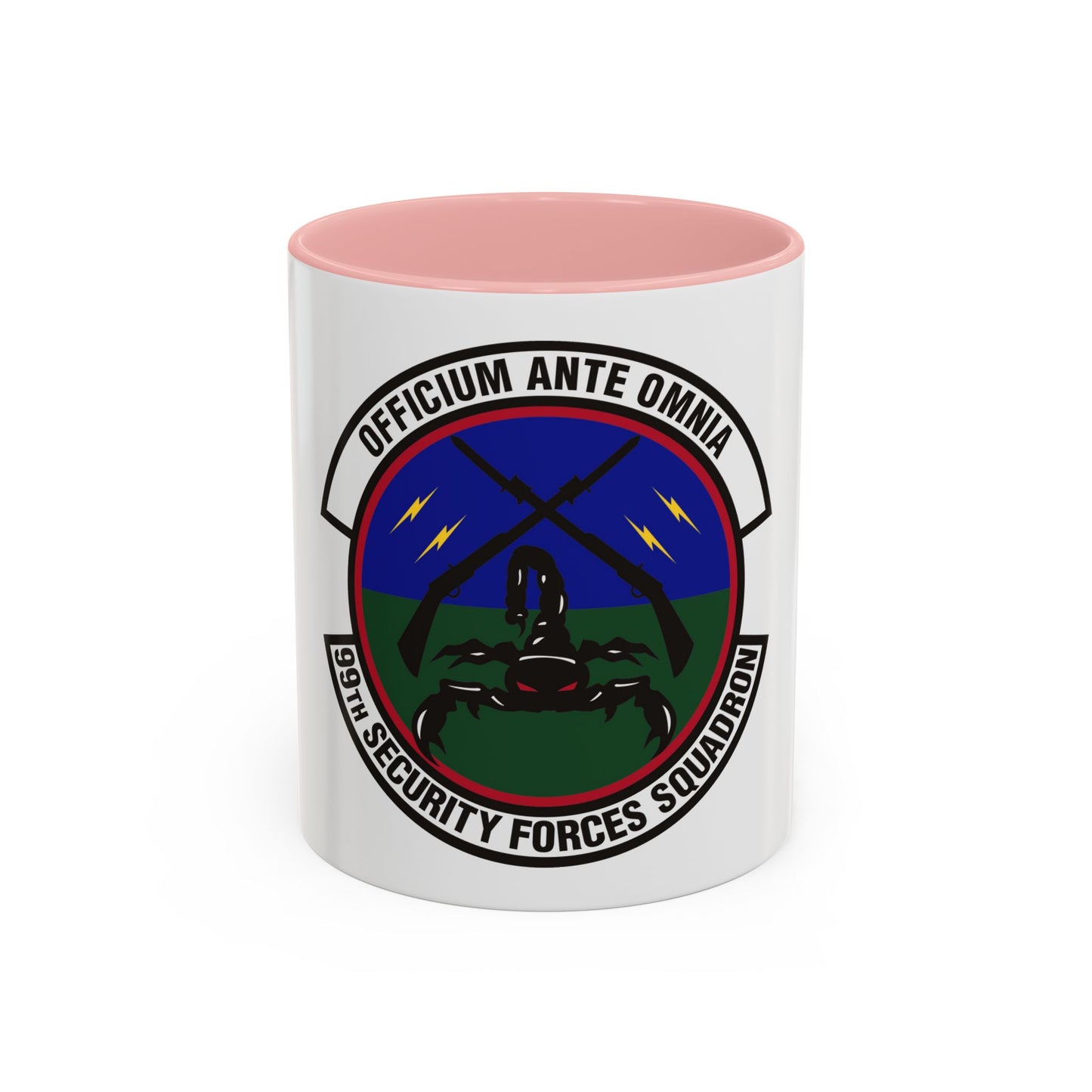 99th Security Forces Squadron (U.S. Air Force) Accent Coffee Mug