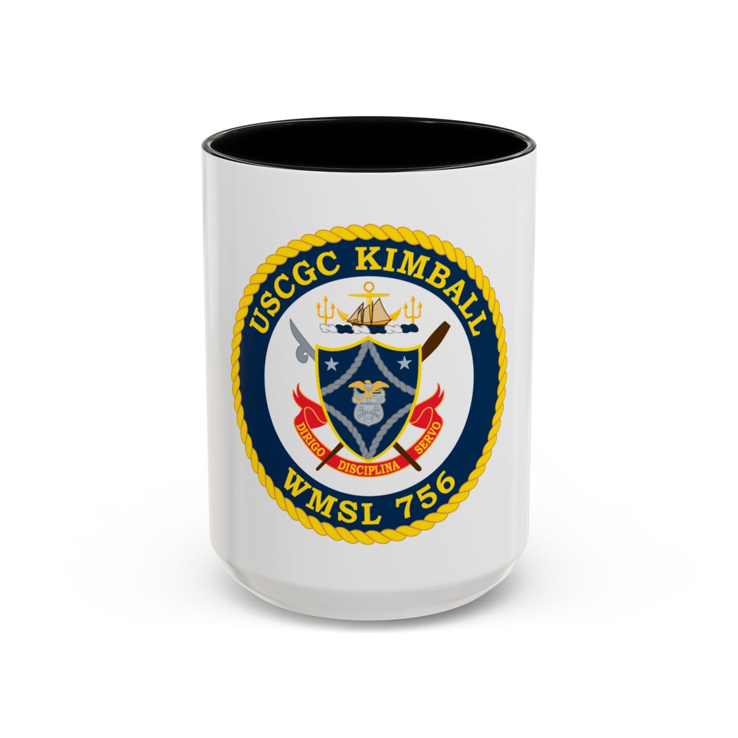 USCGC Kimball WMSL 756 (U.S. Coast Guard) Accent Coffee Mug