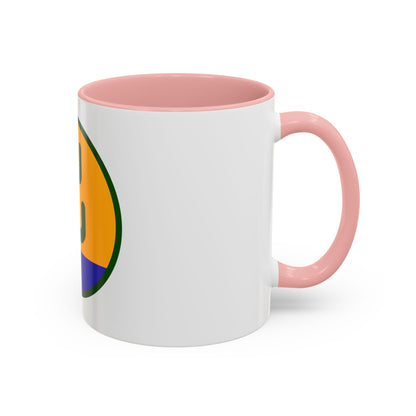 US 103rd Infantry Division (U.S. Army) Accent Coffee Mug