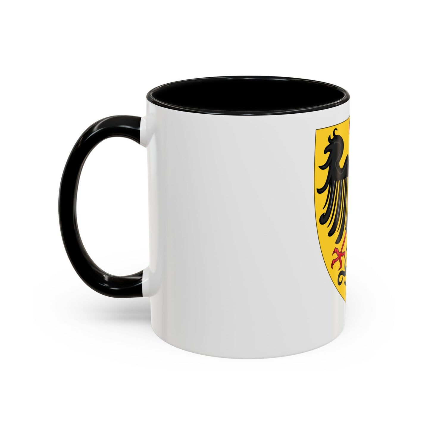 Shield and Coat of Arms of the Holy Roman Emperor (c.1300-c.1400) - Accent Coffee Mug