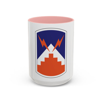 7th Signal Brigade (U.S. Army) Accent Coffee Mug