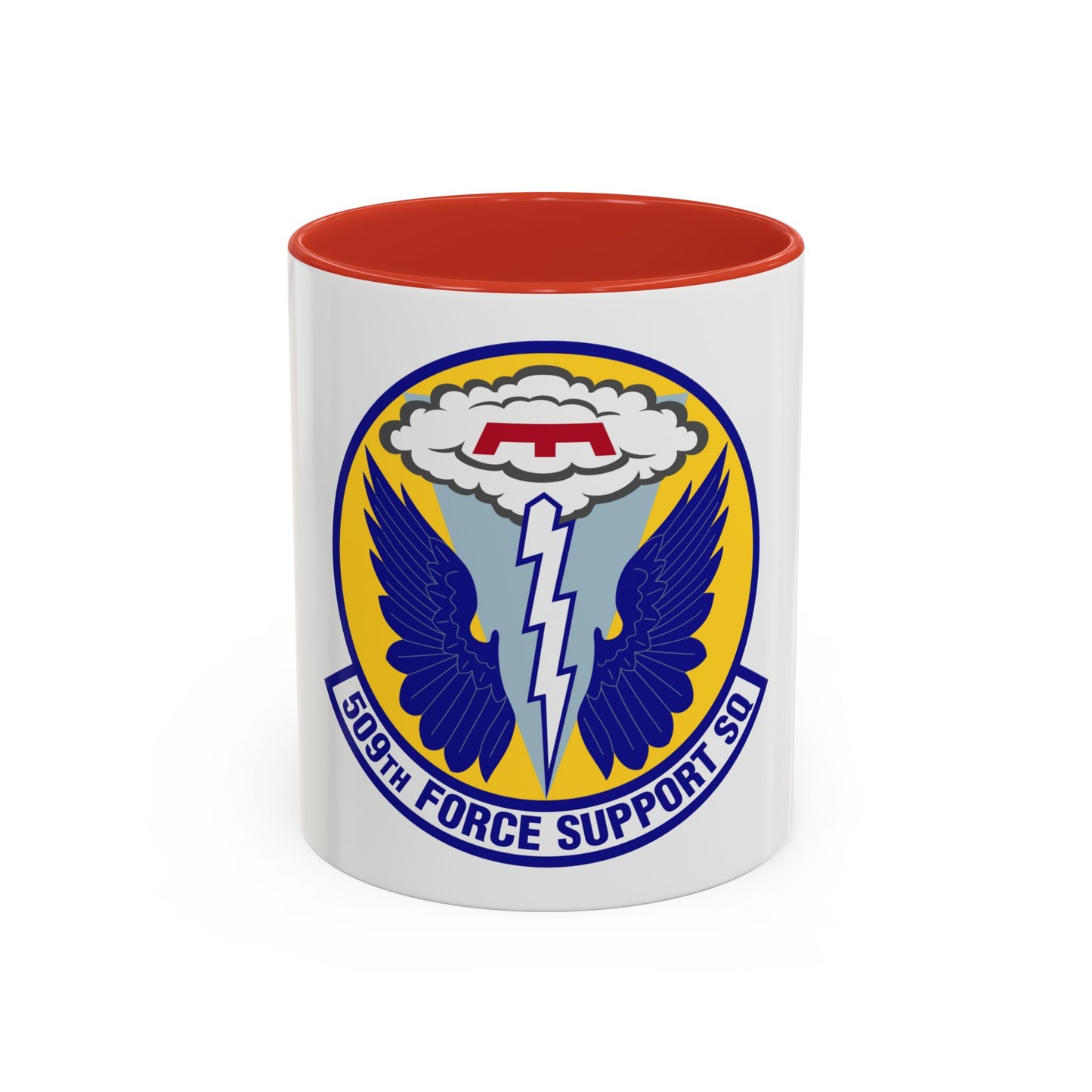 509th Force Support Squadron (U.S. Air Force) Accent Coffee Mug