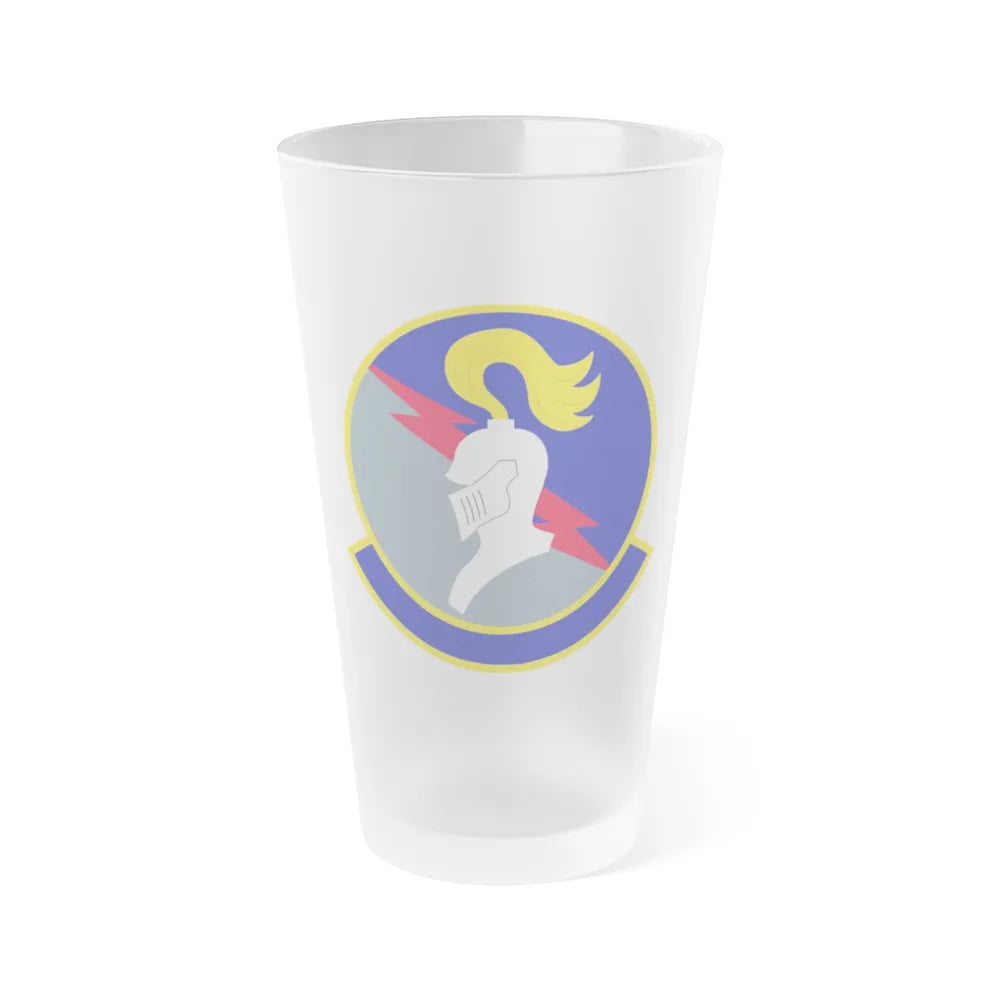 824 Base Defense Squadron ACC (U.S. Air Force) Frosted Pint Glass 16oz-16oz-Frosted-Go Mug Yourself