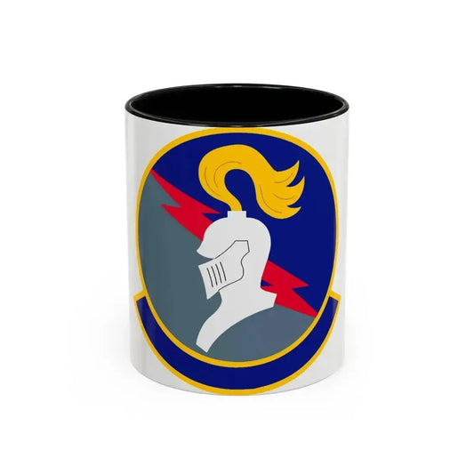 824 Base Defense Squadron ACC (U.S. Air Force) Accent Coffee Mug 11oz Black - Go Mug Yourself