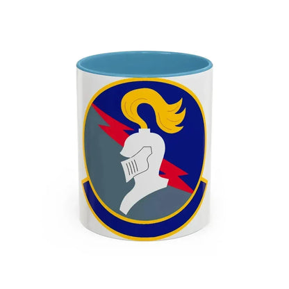 824 Base Defense Squadron ACC (U.S. Air Force) Accent Coffee Mug 11oz Light Blue - Go Mug Yourself
