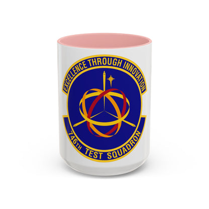 746th Test Squadron (U.S. Air Force) Accent Coffee Mug