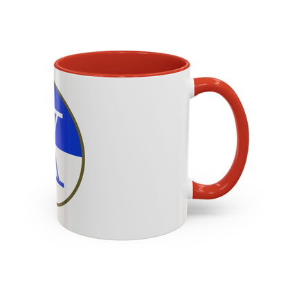 X Corps (U.S. Army) Accent Coffee Mug