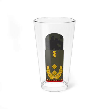 HA OS5 62b Generalstabsarzt a.D. HMx R (Germany) (Military Rank) Pint Glass 16oz