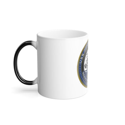 CVN 79 USS John F Kennedy (U.S. Navy) Color Changing Mug 11oz