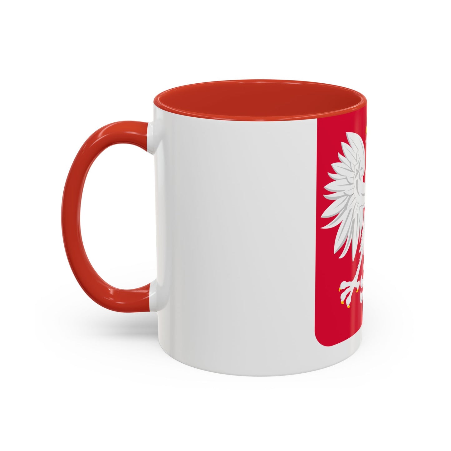 Coat of arms of Poland (1980-1990) - Accent Coffee Mug