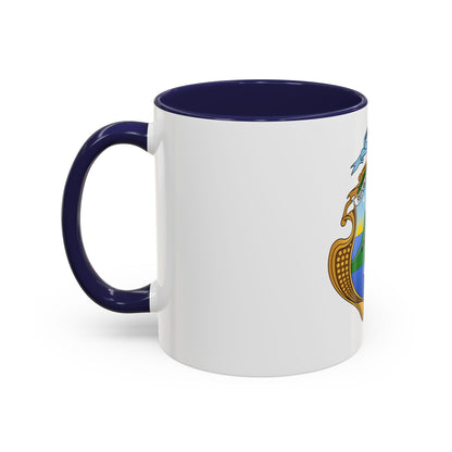 Coat of arms of Costa Rica (1906-1964) - Accent Coffee Mug