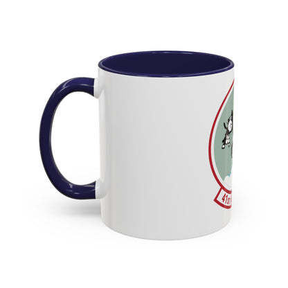 41st Airlift Squadron (U.S. Air Force) Accent Coffee Mug