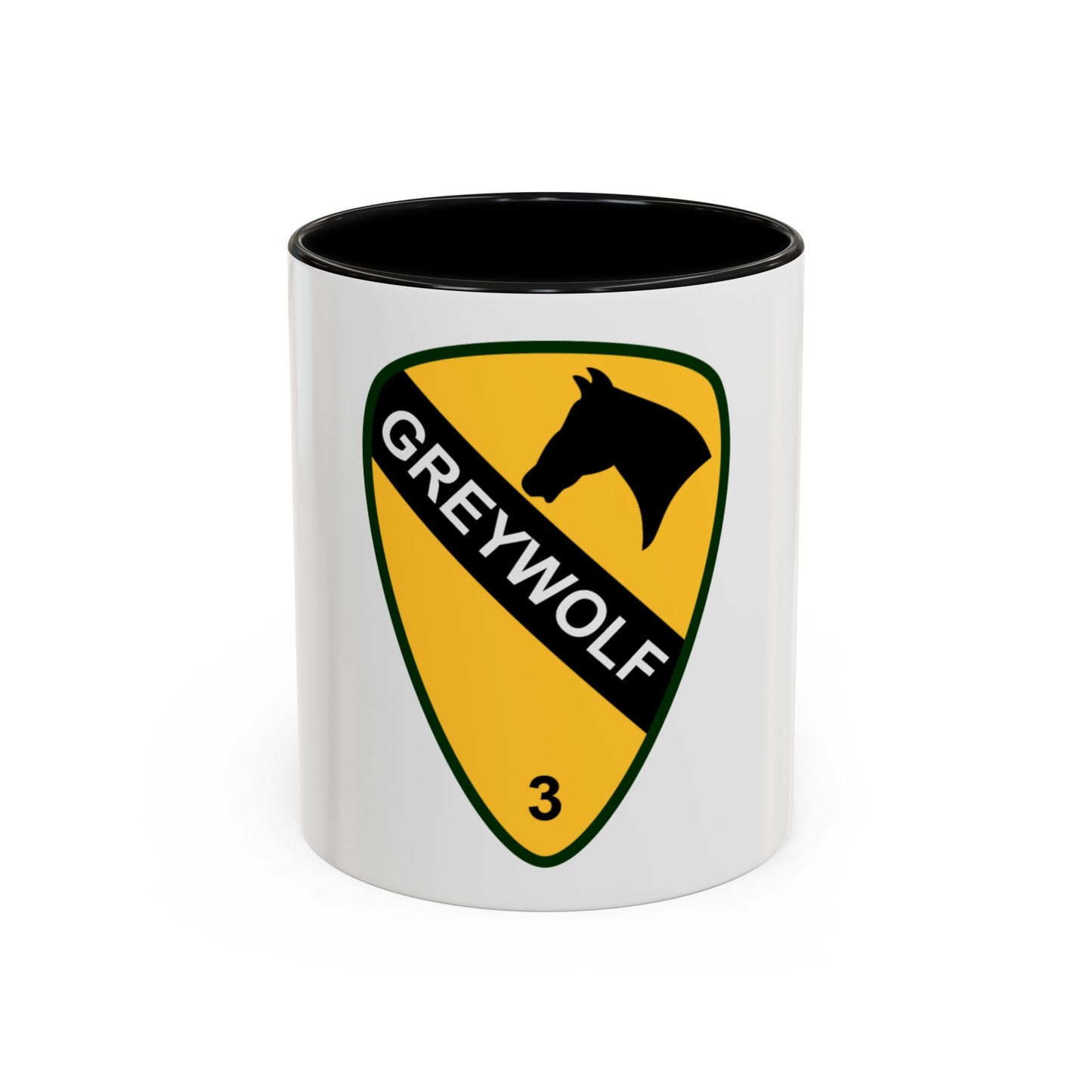3rd Brigade Combat Team 1st Cavalry Division (U.S. Army) Accent Coffee Mug