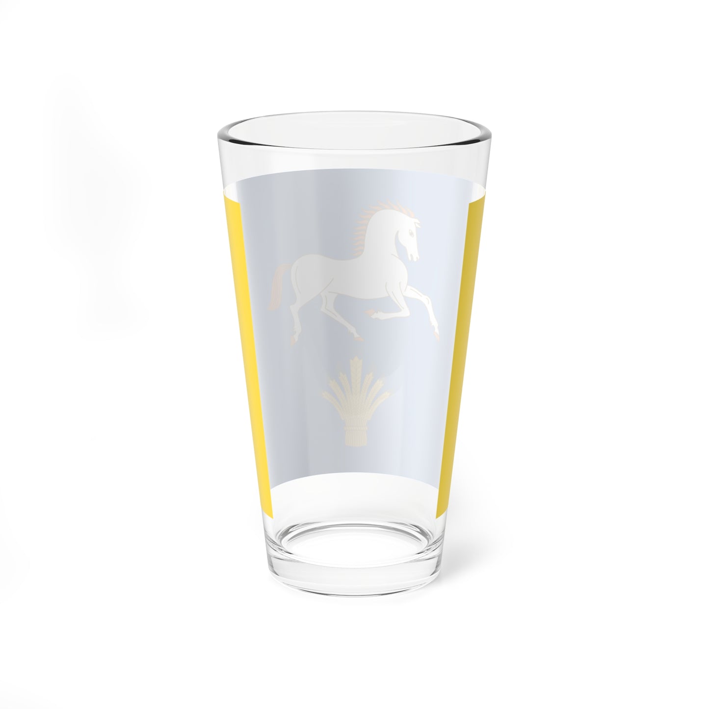 Flag of Ilishevsky rayon (Russia) Pint Glass 16oz