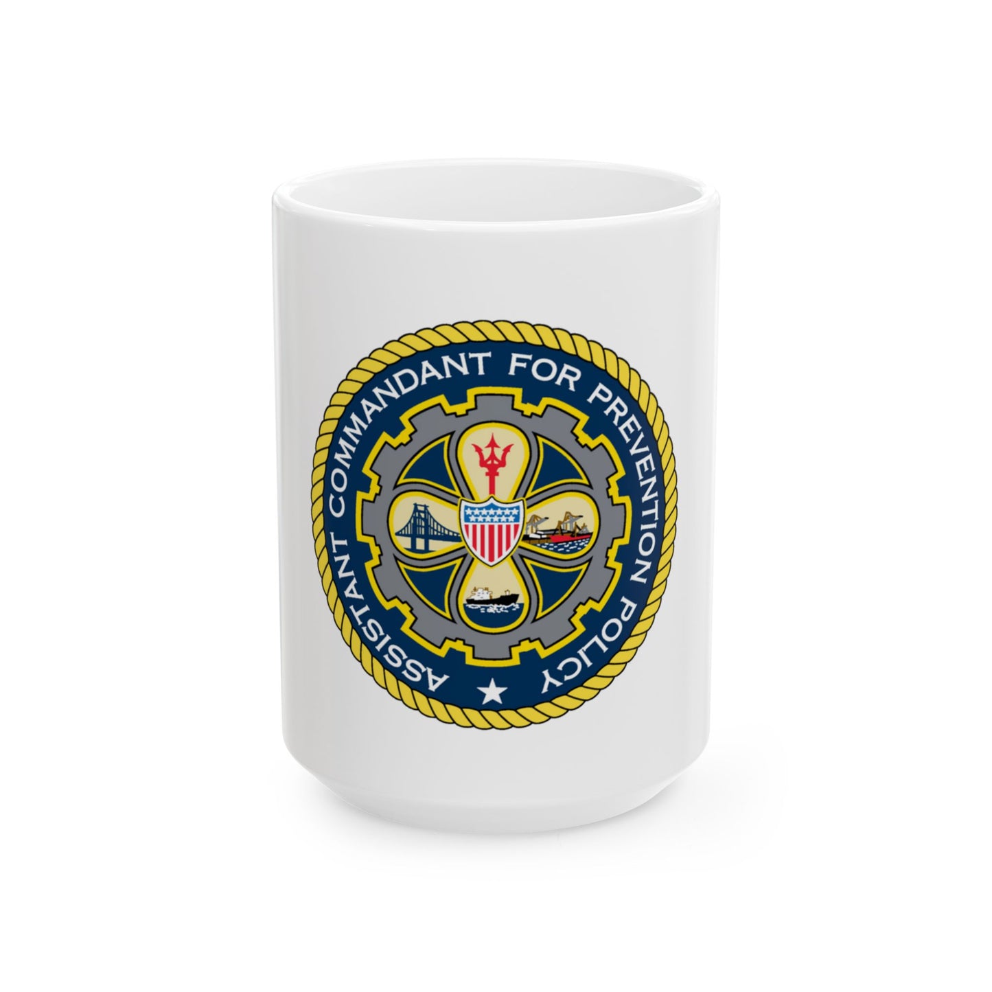 USCG Assistant Commandant for Prevention Policy (U.S. Coast Guard) White Coffee Mug