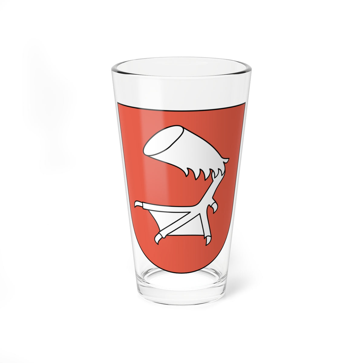 Goessikon coat of arms (Switzerland) (Coat of Arms) Pint Glass 16oz