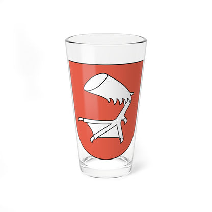 Goessikon coat of arms (Switzerland) (Coat of Arms) Pint Glass 16oz