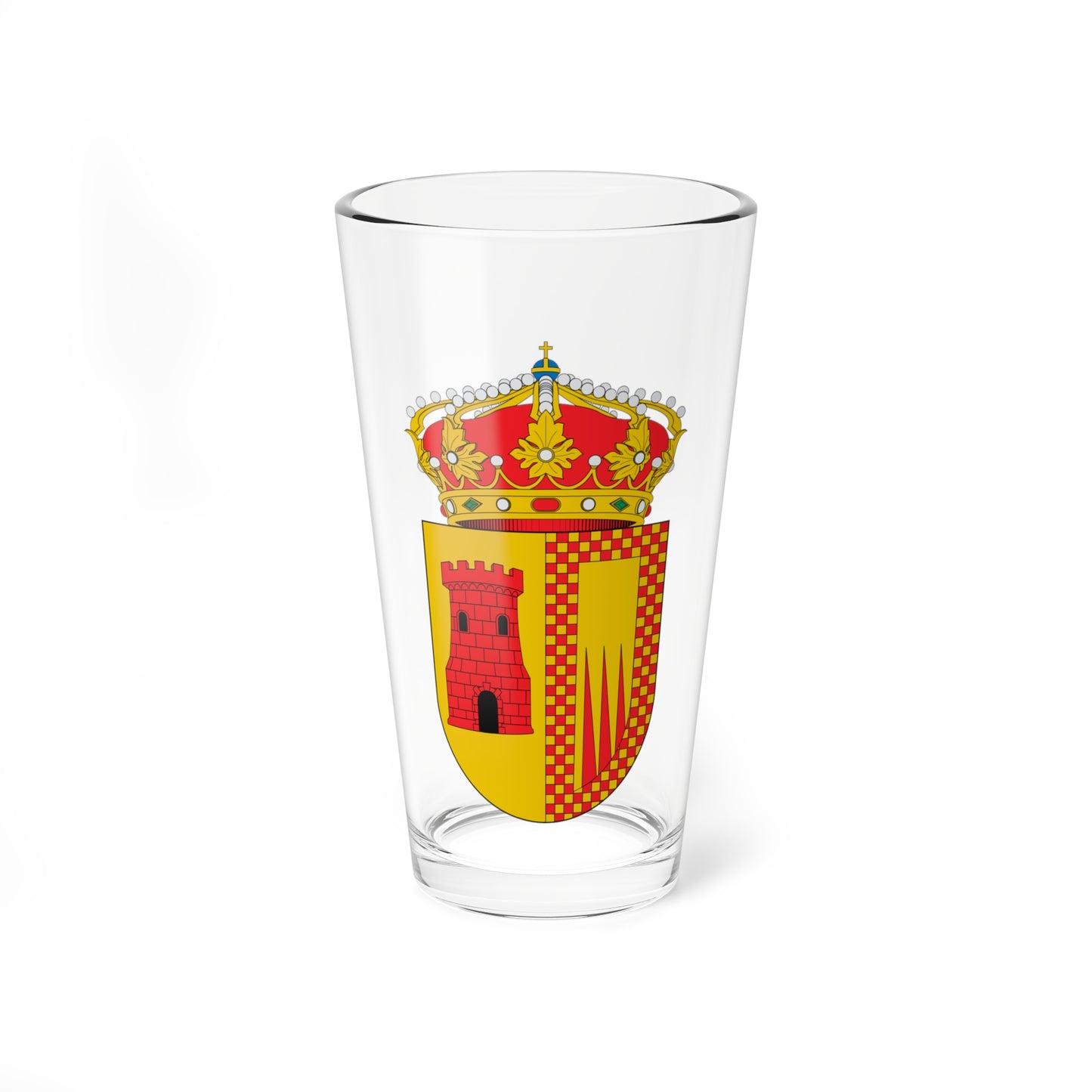 Escudo de Torre-Cardela (Spain) (Coat of Arms) Pint Glass 16oz