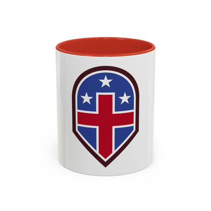 332 Medical Brigade (U.S. Army) Accent Coffee Mug
