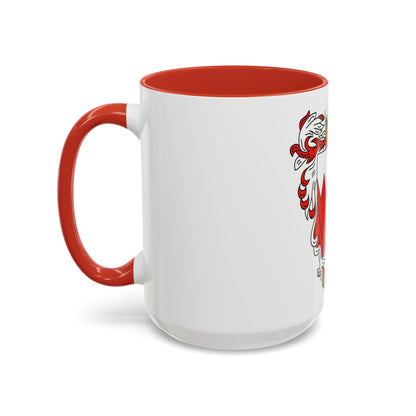 Coat of Arms of The Kingdom of Bahrain - Accent Coffee Mug