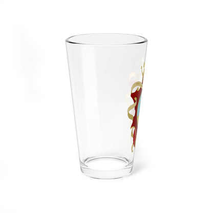 Comiso RG-Stemma (Italy) (Coat of Arms) Pint Glass 16oz