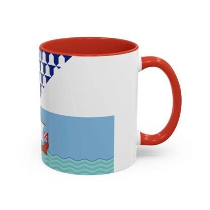 Flag of Belfast Ireland - Accent Coffee Mug-Go Mug Yourself