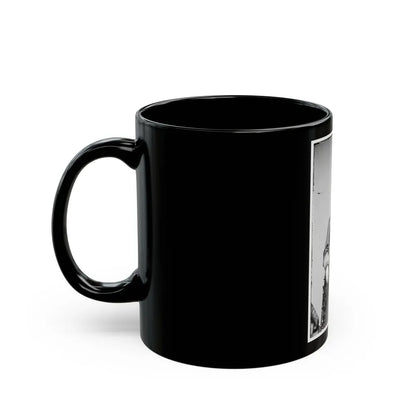 Portrait Of Rear Adm. William B. Shubrick, Officer Of The Federal Navy (U.S. Civil War) Black Coffee Mug-Go Mug Yourself