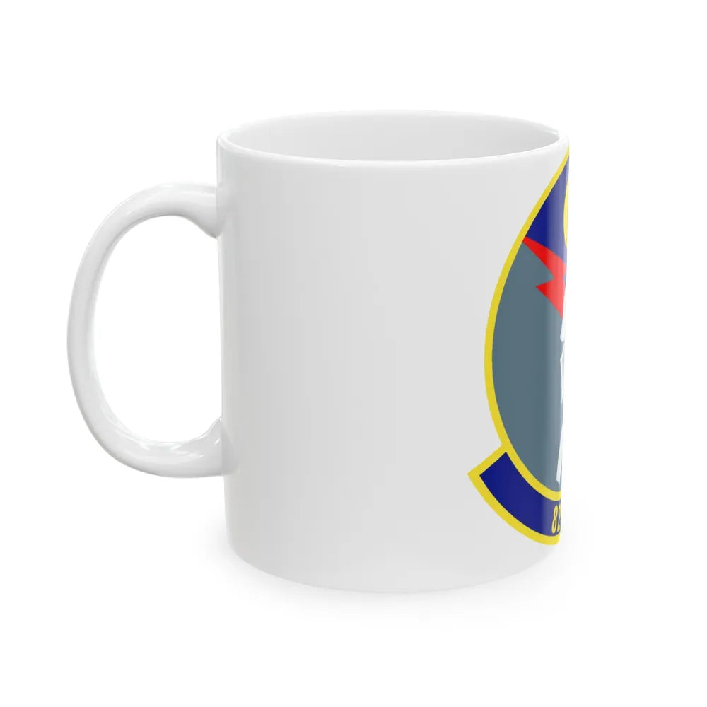 824th Security Forces Squadron (U.S. Air Force) White Coffee Mug-Go Mug Yourself