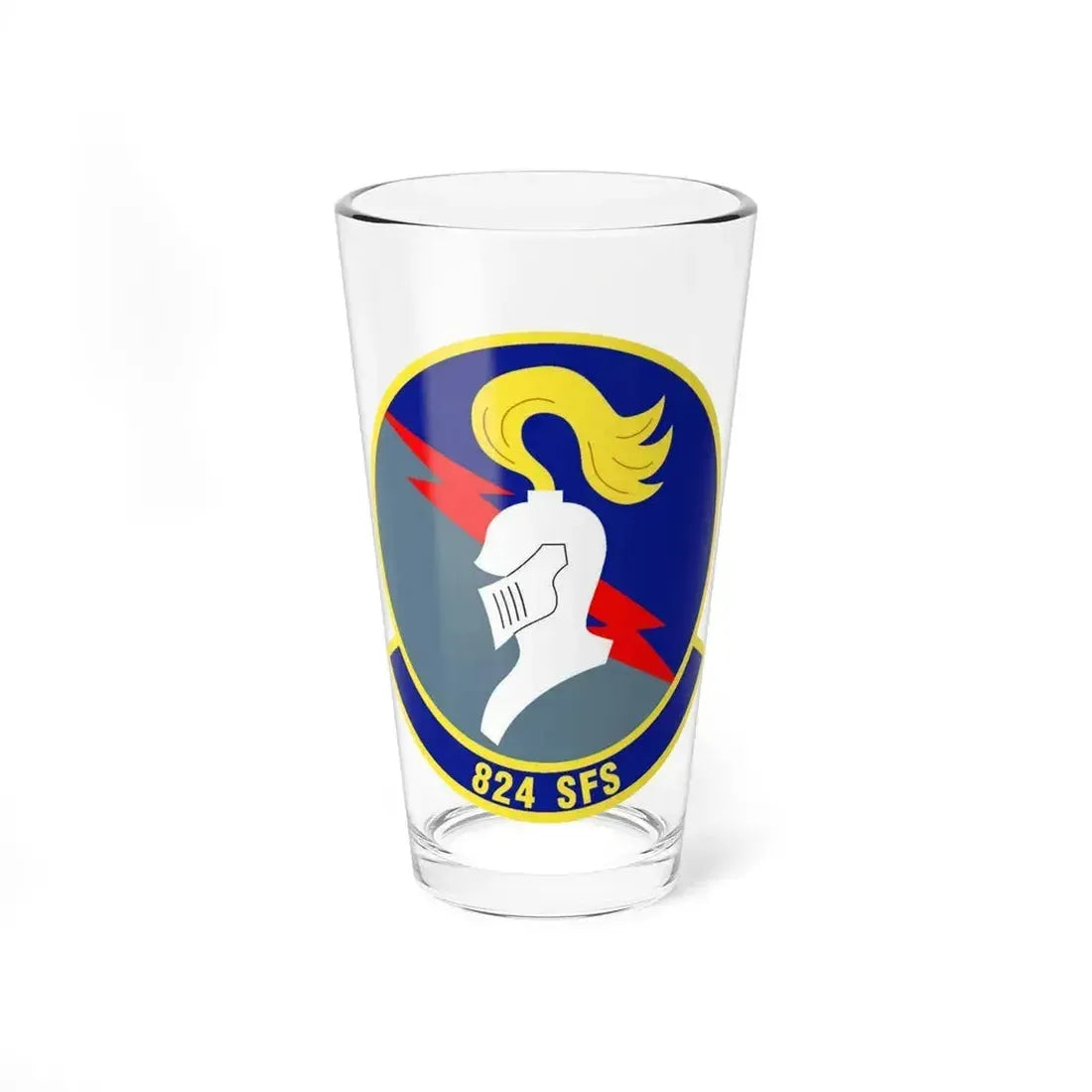 824th Security Forces Squadron (U.S. Air Force) Pint Glass 16oz 16oz - Go Mug Yourself