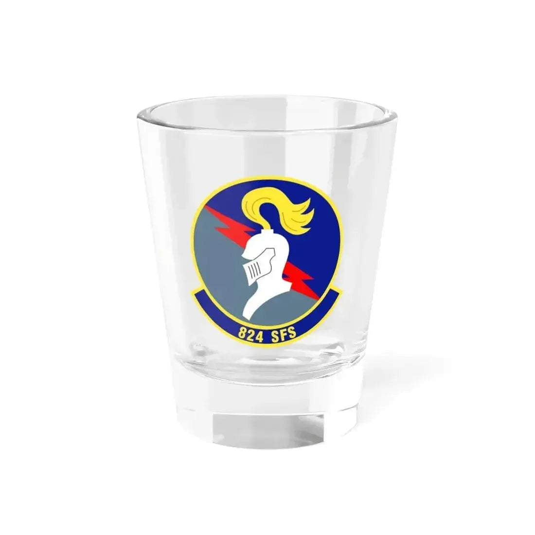 824th Security Forces Squadron (U.S. Air Force) Shot Glass 1.5oz 1.5oz - Go Mug Yourself